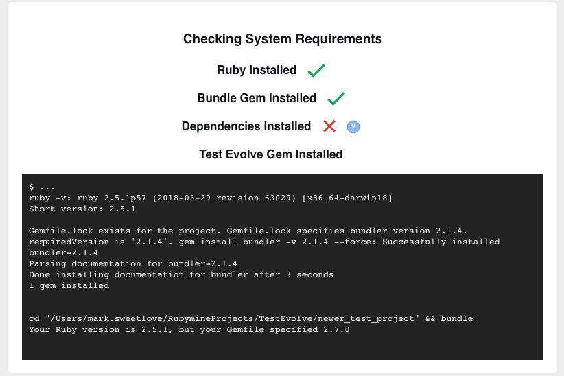 Your ruby version is x.x.x, but your Gemfile specified x.x.x